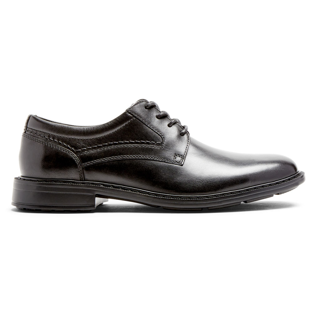 Rockport Oxfords For Mens Black - Tanner Plain Toe - CG3510928